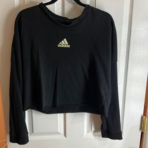 Adidas cropped sweatshirt